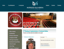 Tablet Screenshot of meetingimplante.com.br